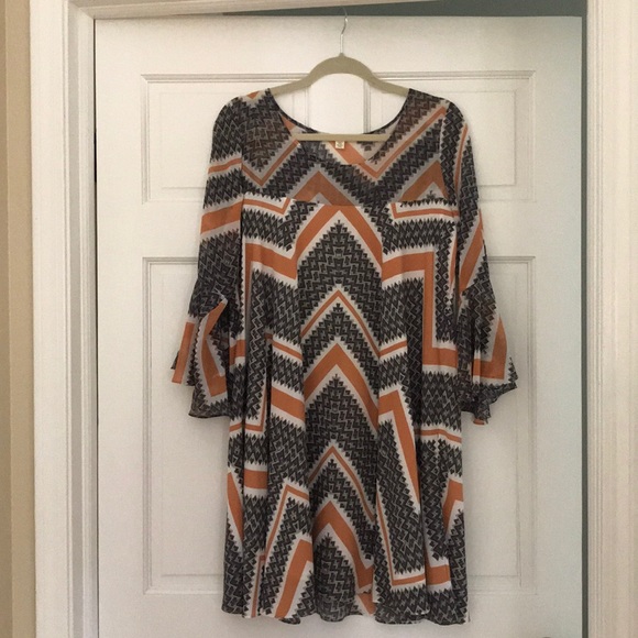 Anthropologie Paper Crown Swing Dress - Picture 2 of 2